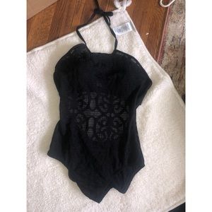 La Blanca Black One Piece